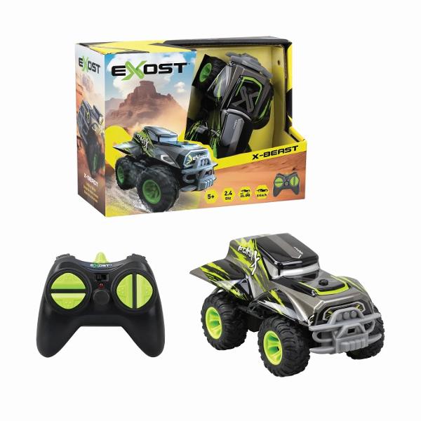 Masina cu telecomannda scara 134 Masina cu functionalitate completa pentru toate directiile Caroseria auto design urban Anvelope Exost exclusive Raza de actiune de 20 m 8 kmh Disponibil in 4 modele