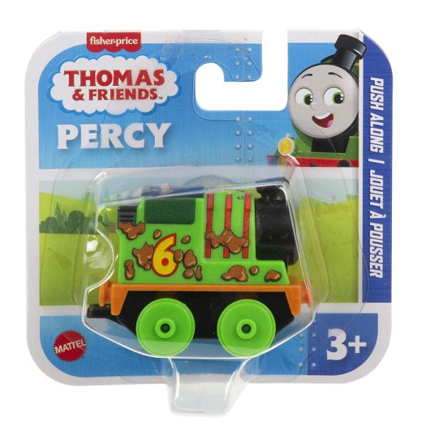 Copiii pot crea nenumarate aventuri pe Insula Sodor din Thomas the Train All Engines Go cu aceste tobogane din plastic de la Fisher-Price Fiecare roller coaster se bazeaza pe un personaj preferat din serie Fiecare personaj se vinde separat si in functie de disponibilitate Compatibil cu toate seturile Thomas the Train Seturile vandute separat si in functie de disponibilitate Acest pachet contine personajul Percy