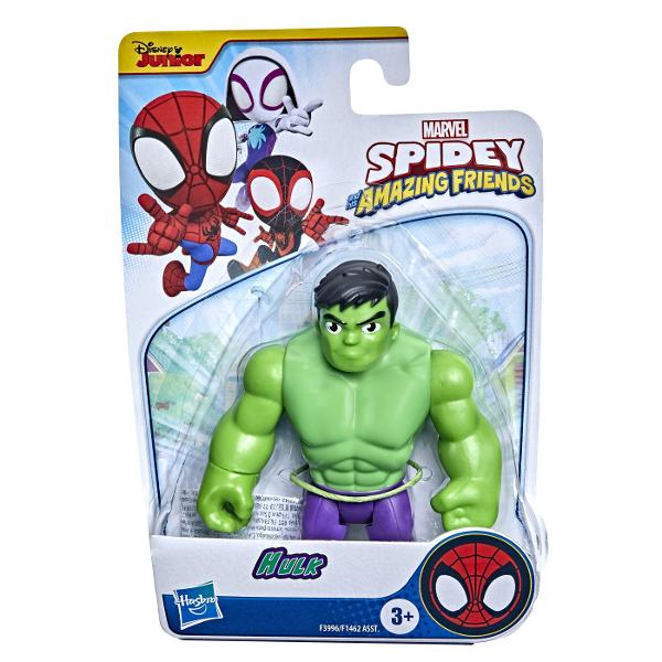 Spidey si prietenii lui uimitori sunt pregatiti de aventuri cu panza de paianjen cu aceste figurine inspirate de noul desen animat Figurinele de 10 cm au 6 puncte de articulatie si design specific Copiii pot colectiona intreaga echipa pentru a retrai aventuri pline de distractie la fel ca in serial Fiecare figurina dispune de un accesoriu specific personajului Sortimentul include personajele Spider-Man Miles Morales Spinn Ghost-Spider Ghost si Green Goblin Fiecare figurina se vinde 