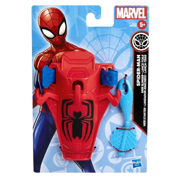Copiii isi pot imagina ca apara lumea precum supereroii lor preferati cu acest echipament pentru joc pe roluri inspirat din Universul cinematic Marvel care include Avengers Infinity War Eroii in devenire isi pot imagina ca protejeaza lumea de raufacatori precum Thanos Acest pachet contine lansatorul lui Spiderman