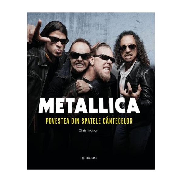 În aceast&259; edi&355;ie revizuit&259; &351;i actualizat&259; Metallica - Povestea din spatele cântecelortrece în revist&259; istoria remarcabil&259; a celei mai mari trupe metal concentrându-se pem&259;iestria emo&355;iile &351;i inspira&355;ia din spatele celor mai mari piese ale lor cu relat&259;ri de prim&259;mân&259; din partea trupei despre cum au ap&259;rut aceste melodiiCu capitole despre fiecare album 