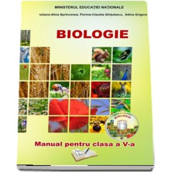 Manual biologie clasa a V a  CD