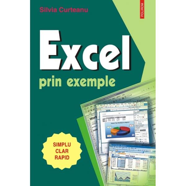 Excel este un program care pune la dispozitia utilizatorului diverse instrumente usor de manevrat In principal el este destinat calculului tabelar si construirii de diagrame dar poate fi utilizat si in alte scopuri gestionarea bazelor de date aproximarea curbelor analiza de date etc Trasatura definitorie a acestei carti o constituie numeroasele exemple care sustin afirmatiile teoretice In acest fel sint evidentiate posibilitatile de lucru ale aplicatiei si domeniile in care se poate 