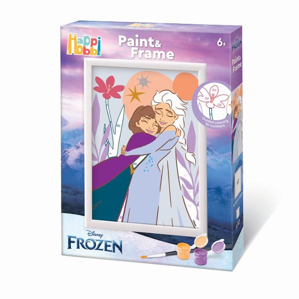 Cu kiturile Paint &amp Frame bazate pe tehnica colorarii dupa numere copiii invata sa coloreze diferitele imagini cu atentie si grija imbunatatindu-si astfel talentul artistic si dezvoltandu-si abilitatile motorii La final ei vor simti un sentiment de bucurie mandrie si satisfactie care ii va stimula sa doreasca sa continue sa picteze Satisfactie si bucurie Transformati-va in artisti si fiti mandri de capodopera voastra Paint &amp Frame ii transforma pe toti in adevarati 