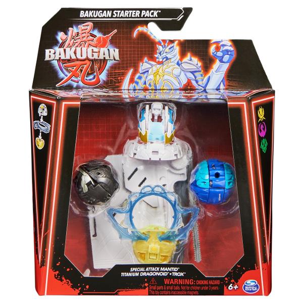 Acest set include 1 Bakugan Atac Special prin Rotire si 2 bile Bakugan de baza plus carti de joc pentru a intra in actiune Foloseste cardul de lansare si cordonul de lansare incluse pentru a activa Bakugan-ul rotitor Combina-ti Bakugan-ul cu ajutorul sistemului de legare a bilelor in mai multe parti Pur si simplu prinde partea de sus a personajului de partea de jos sisau inelul armei Atac Special si pregateste-te de lupta Cu cat colectionezi mai multe cu atat mai multe vei putea 