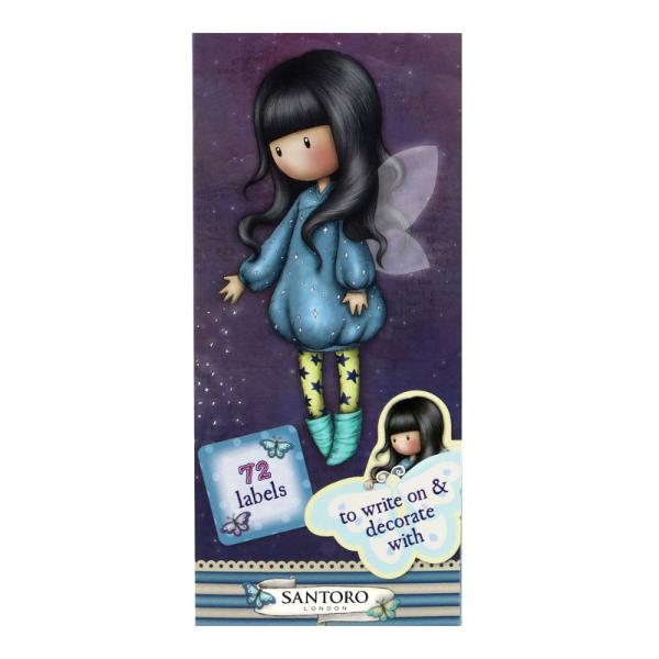 Dosar cu etichete Gorjuss Bubble Fairy dosarul contine 76 etichete Gorjuss cu&160;fetitele Bubble Fairy Bee Loved si Tall TailsFoarte utile si simpatice etichetele constituie un accesoriu esential pentru colectia ta de papetarie Organizeaza cu stilDimensiuni&160;19x9x05 cm