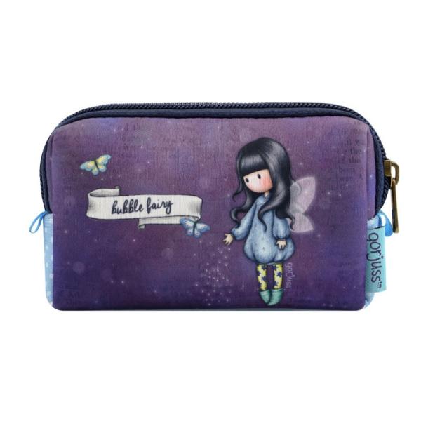 Pouch accesorii neopren Gorjuss Bubble Fairy&160;o gentuta foarte practica pentru accesorii Micuta Bee Loved este un nou personaj din gama Gorjuss&160;Dimensiuni 12x75x35Material exterior Neopren