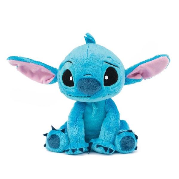 Bun venit in clubul Disney Jucaria noastra moale Stitch cu caracteristici brodate va va tine zambitor pe parcursul zilei Moale dar durabilStitch este fabricat dintr-o tesatura moale de poliester  ceea ce il face jucaria perfecta de plus 