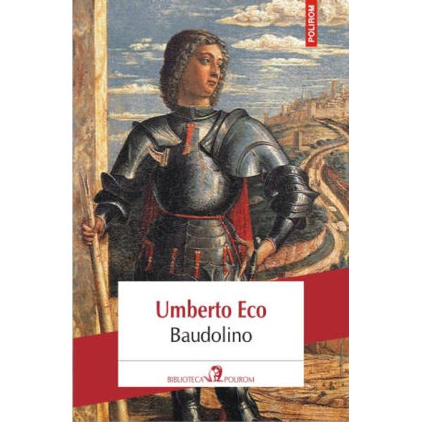 Traducere din limba italiana si note de Stefania Mincu Sintem in aprilie 1204 si Constantinopole splendida capitala a Imperiului Bizantin e jefuita si incendiata de cavalerii celei de-a patra cruciade In mijlocul macelului un anume Baudolino il salveaza de la o moarte sigura pe istoricul Nicetas Choniates cancelar al imparatului caruia ii spune povestea uimitoare a propriei vieti Desi nascut intr-o familie umila Baudolino are doua mari calitati usurinta de a invata limbi straine si o 