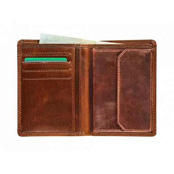 Bancnotele monedele &537;i toate cardurile tale într-un singur loc în siguran&539;&259; într-un portofel practic &537;i compact exact cum î&539;i place Fabricat din piele de înalt&259; calitate t&259;b&259;cit&259; vegetal Extra bine uleiat astfel încât zgârieturile dispar u&537;or prin frecare sau folosind cear&259;p class 