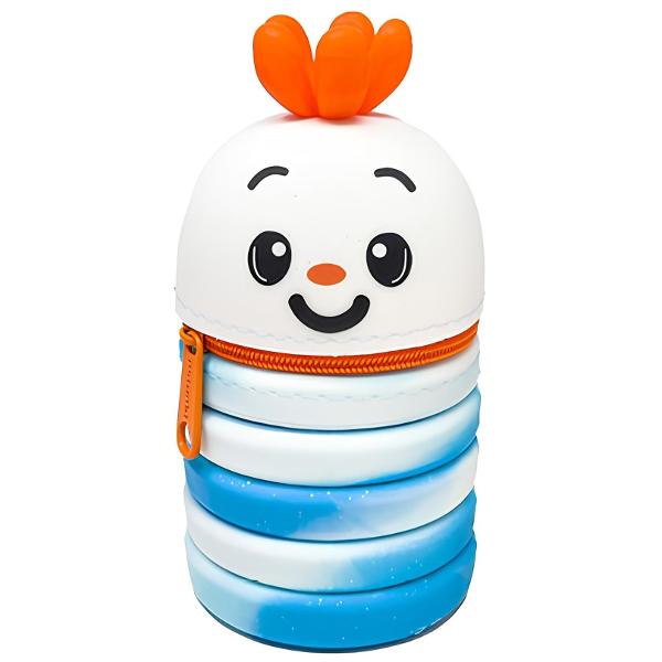 PENAR super extensibil din silicon- suport pentru instrumente de scris- super distractiv super înc&259;p&259;tor &537;i extensibil- carcas&259; cu corp in stil acordeon ideal pentru a nu pierde spa&539;iu- deschidere cu fermoarAtentie Pretul afisat este per bucata Nu se poate alege modelul se livreaza in functie de disponibilitatea din stoc   