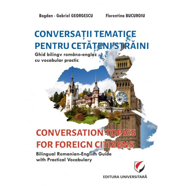 Aceasta lucrare româno-franceza parte dintr-o serie bilingva mai ampla se adreseaza în special celor care doresc sa înþeleaga si sa foloseasca limba româna într-un mod autentic si eficient în contexte conversaþionale inspirate din viata cotidiana din RomâniaFie ca sunteti student turist diplomat sau profesionist stabilit temporar sau definitiv în România acest ghid lexical si conversational va va sprijini 