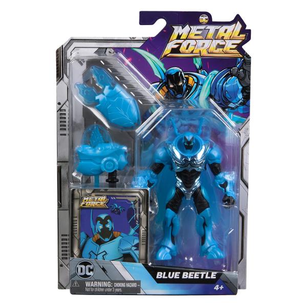 Batman Dc Eroii Metal Force Figurina Blue Beetle 10Cm 6070907_20151864 Porniti in aventuri legendare cu eroii Metal Force Patrunde in lumea DC cu colectia noastra Metal Force Heroes cu figurine de 109 cm ale unor personaje emblematice precum Gorilla Grodd Blue Beetle Brainiac Lex Luthor Batman si Superman fiecare purtand armuri metalice deosebite gata de actiune De la geniul strategic al lui Brainiac la puterea de neegalat a lui Superman aceste figurine aduc noi niveluri de aventura cu modelele lor detaliate si dimensiunea compacta perfecte pentru