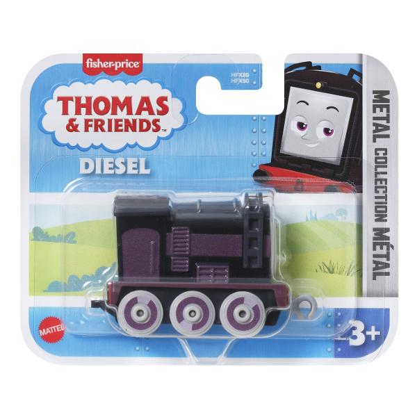 Thomas and Friends Mini - Mattel Micii mecanici de tren se pot pregati pentru aventuri distractive si pline de noroi cu aceasta colectie de locomotive Thomas and Friends&trade de la Fisher-Price&reg Micii mecanici de tren isi pot crea propria distractie feroviara cu personaje populare de desene animate Acest set contine personajul Diesel
