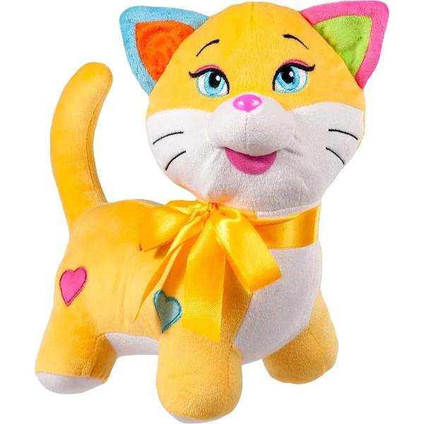 Plus Pisica Asya de 29cm Eleganta moale si absolut adorabila plusul Pisica Asya de 29 cm este alegerea perfecta pentru cei care iubesc jucariile de plus cu personalitate Cu un design fermecator si o expresie prietenoasa pisica Asya cucereste inimile tuturor – fie ca este oferita cadou adaugata intr-o colectie sau folosita ca decor in camera copilului Realizata din materiale de calitate superioara pisica are un exterior catifelat si o umplutura moale care o face ideala pentru 