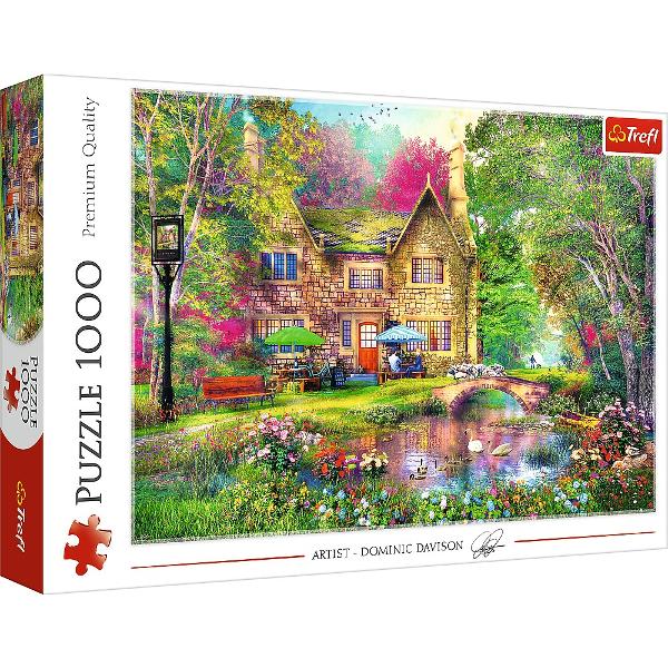 Un puzzle de calitate trebuie sa fie relaxant si distractiv Aranjarea unui puzzle constitue atat pentru copii cat si pentru adulti este o modalitate deosebita de dezvoltare a indemanarii spiritului de observatie si a concentrarii Trefl este o companie poloneza cu sediul central in regiunea Pomorze Incepand din 1985 compania a inceput sa produca puzzle-uri dezvolatand ulterior si segmentul de carti de joc si jocuri de societate In prezent Trefl este lider in Polonia si plina expansiune in 