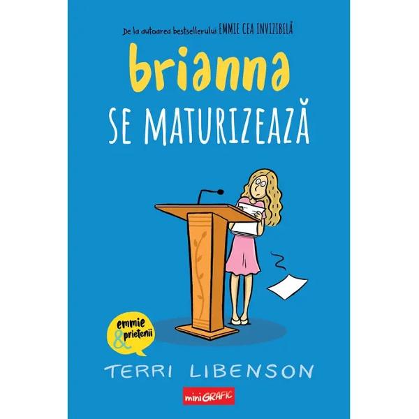 „Brianna se maturizeaz&259;” de Terri Libenson este o poveste despre încredere în sine prietenie &537;i gestionarea emo&539;iilor pentru preadolescen&539;iVia&539;a la gimnaziu e plin&259; de provoc&259;riToat&259; lumea &537;tie cât de mult ur&259;&537;te Brianna s&259; se afle în lumina reflectoarelor A&537;a c&259; nimeni nu în&539;elege de ce a fost de-acord s&259; organizeze o petrecere bar mitzvah pentru care e 