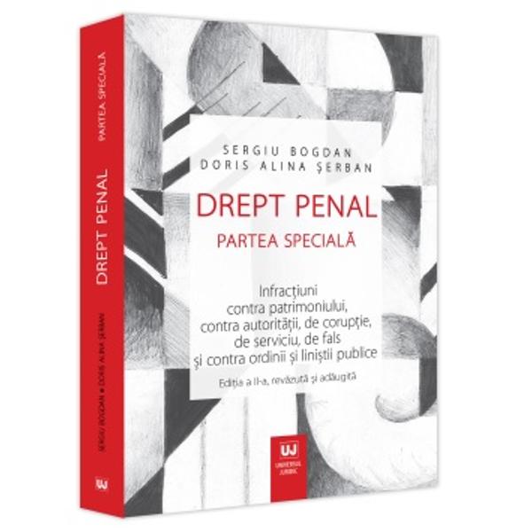 Prezenta lucrare abordeaza intr-o maniera structurata &537;i detaliata infrac&539;iunile din tematica disciplinei Drept penal Partea speciala II studiata in cadrul Faculta&539;ii de Drept a Universita&539;ii Babe&537;-Bolyai din Cluj-Napoca In aceasta a doua edi&539;ie pe langa o aprofundare fireasca a analizei textelor de incriminare am incercat sa oferim &537;i mai multe reperesolu&539;ii pentru diversele probleme de interpretare ale textelor de incriminare mai 
