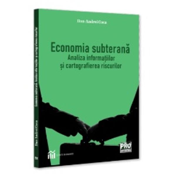 Economia subterana reprezinta un domeniu de interes atat in sfera cercetarii cat si la nivel de strategie de guvernare statala in context international national si regional identificarea modalitatilor metodelor si procedurilor de reducere a fenomenului constituind deziderate de politica macroeconomicaScopul lucrarii este acela de a analiza dintr-o perspectiva multidimensionala prin metode complexe de cercetare fundamentala 