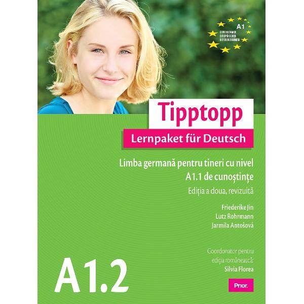 Tipptopp  Lernpaket für Deutsch A11 – C1 reprezinta o serie de pachete complete de invatare a limbii germane ce se orienteaza cu multa consecventa dupa cerintele Cadrului Comun European de Referinta CCERPachetele Tipptopp A11 – C1 asigura dobandirea cunostintelor de 