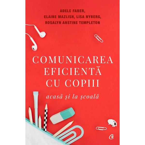 Adele Faber &537;i Elaine Mazlish specialiste &238;n comunicare &537;i &238;n educa&539;ia copiilor propun metode inteligente &537;i pline de umor completate de o serie de sfaturi punctuale de ilustra&539;ii amuzante precum &537;i de studii de caz din care se pot trage concluzii utile Prin aplicarea acestor metode p&259;rin&539;ii &537;i profesorii &238;i pot ajuta pe copii s&259; fac&259; fa&539;&259; celor mai diverse probleme care le afecteaz&259; procesul de 