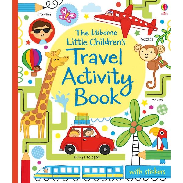 Journeys need never be boring again with this vibrant activity book for young children Packed full of write-in activities including puzzles wordsearches dot-to-dot spot-the-difference mazes and more A fantastic pastime for journeys and holidays 