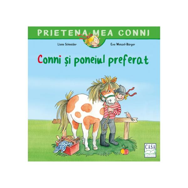 Conni îl c&259;l&259;re&537;te mereu pe Flecki Dar de când Ana a venit lamanej cele dou&259; fete trebuie s&259; se împart&259; pe poneiul Flecki LuiConni nu-i place deloc asta Oare cine ar trebui s&259;-l c&259;l&259;reasc&259; peFlecki la marea întrecere Îns&259; din fericireexist&259; &537;i frumosul ponei Rapunzel