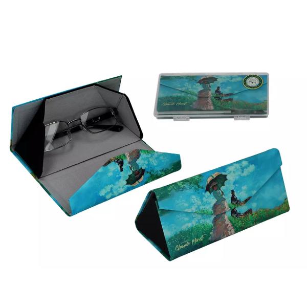 Toc pliabil pentru ochelari – Design Monet 16 cmPoart&259; cu tine o buc&259;&539;ic&259; de art&259; impresionist&259; Acest toc pliabil pentru ochelari inspirat de capodoperele lui Claude Monet este combina&539;ia perfect&259; între elegan&539;&259; artistic&259; &537;i 
