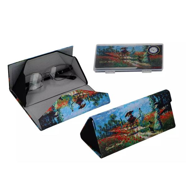 Toc pliabil pentru ochelari – Design Monet 16 cmPoart&259; cu tine o buc&259;&539;ic&259; de art&259; impresionist&259; Acest toc pliabil pentru ochelari inspirat de capodoperele lui Claude Monet este combina&539;ia perfect&259; între elegan&539;&259; artistic&259; &537;i 