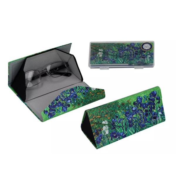 Toc pliabil pentru ochelari – Design Van Gogh – Iris 16 cmR&259;sfa&539;&259;-&539;i ochelarii cu un toc inspirat din art&259; Acest toc pliabil decorat cu delicatul tablou Iris de Vincent van Gogh este alegerea perfect&259; pentru cei care 