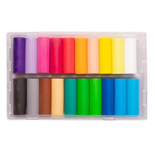 Plastilina remodelabila este o alegere buna pentru tinerii artisti care au posibilitatea realizarii cu usurinta a mai multor lucrari cu acelasi material Un amestec non-toxic uleios usor de manevratPlastilina Koh-I-Noor nu contine gluten&536;tia&539;i c&259; plastilina contribuie la dezvoltarea creativit&259;&539;ii &537;i a 