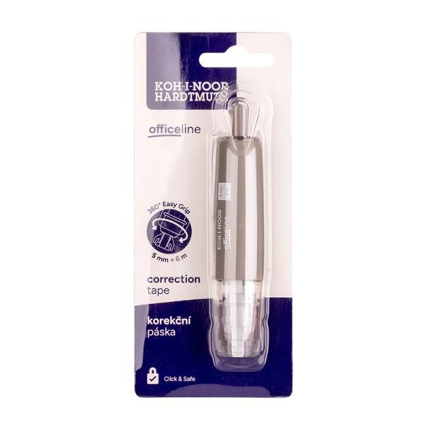  Banda de corectare uscata retractabil cu sistem de clic care va permite sa depozitati varful ca in pixurile cu bila pentru o mai mare protectiePermite scrierea pe el instantaneuOpacitate mareCorectie frontalVarf rotativ la 360ºNon-toxicAluneca lin pe hartie fara a se bloca