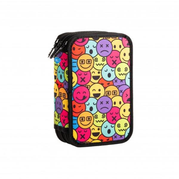 Acest penar este un echipament de baz&259; ideal pentru &537;coal&259; prev&259;zut cu spa&539;ii destinate instrumentelor de scris &537;i accesoriilor tale preferate &537;i decorat cu motive inspirationale &537;i originalePenarul are 3 compartimente care î&539;i ofer&259; un plus de spa&539;iu pentru acesoriile de care nu te po&539;i desp&259;r&539;i &537;i este fabricat din materiale rezistente care protejeaz&259; con&539;inutul împotriva loviturilor 