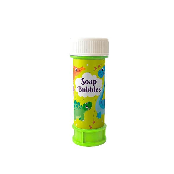 Dinozauri Baloane De Sapun 60Ml DD300228 Scufundati-va intr-o lume a distractiei cu baloanele de sapun Dinozauri Copiii pur si simplu adora sa se joace cu aceste bule care le aduc o distractie si o bucurie incredibile Lasati-i pe cei mici sa se cufunde in lumea minunata a jocului cu baloanele de sapun Dinozauri si vedeti-i cum se distreaza si zambesc Continutul ambalajului sticla de 60 ml cu solutie de sapun Compozitia solutiei apa si agenti tensioactivi Solutia de sapun este netoxica Nu agitati Potrivit pentru utilizare cu