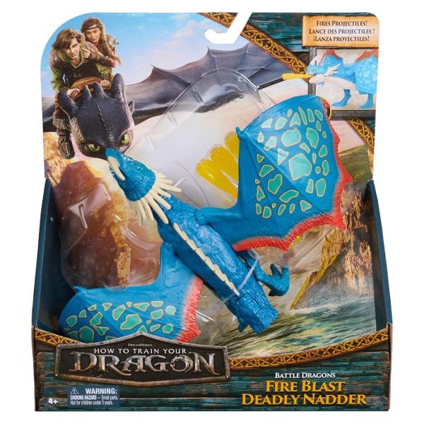 Cum Sa Iti Dresezi Dragonul Lupta Dragonilor Figurina Dragon Deadly Nadder 26.5 Cm 6072591_20151288 Adauga in colectia ta indragitele figurine cu dragoni din How to Train Your Dragon Figurinele au cap si aripi mobile fiind perfecte pentru joaca interactiva si aventuri imaginative alaturi de ceilalti dragoni din universul lor Design detaliat inspirat din film Acestia sunt acum gata de actiune Figurinele au aripi mobile si un design realist ideale pentru a recrea lupte aeriene sau pentru colectionare Aripi mobile pentru miscare dinamica Detalii impresionante si culori vii Paseste in