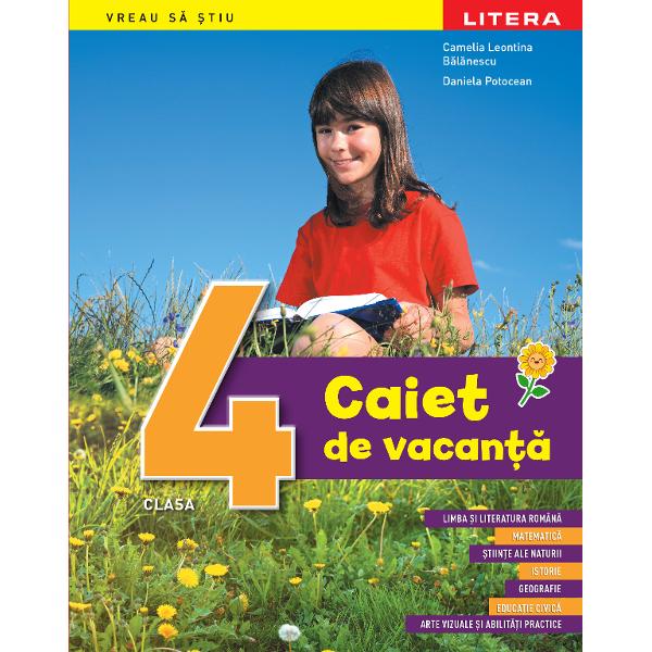 Caiet de vacanta clasa a IV a