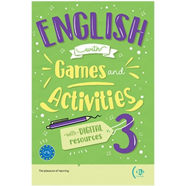 The English with Games and Activities series consists of 3 levels A1A2 A2B1 B1B2 and it is designed to support learners at different levels of proficiency through engaging and interactive methods Each volume combines traditional and digital resources to enhance vocabulary acquisition and language skills in a fun and effective way and it offers a dynamic approach to learning EnglishVisual Literacy and Vocabulary each unit introduces about 20 new words with illustrations 
