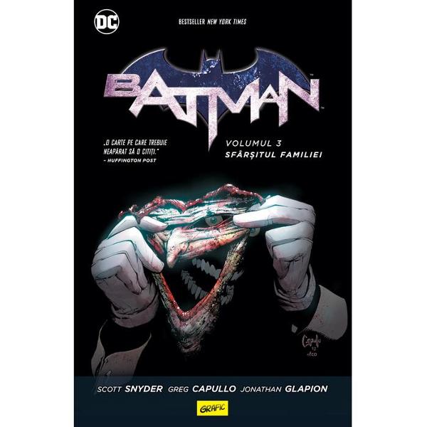Batman a fost creat de Bob Kane &537;i Bill FingerJoker s-a întors &537;i e mai periculos &537;i mai amenin&539;&259;tor decât oricând De data asta &539;inta lui nu pare s&259; mai fie Cavalerul Negru În schimb Joker î&537;i îndreapt&259; aten&539;ia c&259;tre prietenii lui Batman comisarul Gordon Alfred Robin Nightwing Batgirl Red Hood &537;i Red Robin Prin&539;ul Clovn al Crimei î&537;i va dezl&259;n&539;ui 