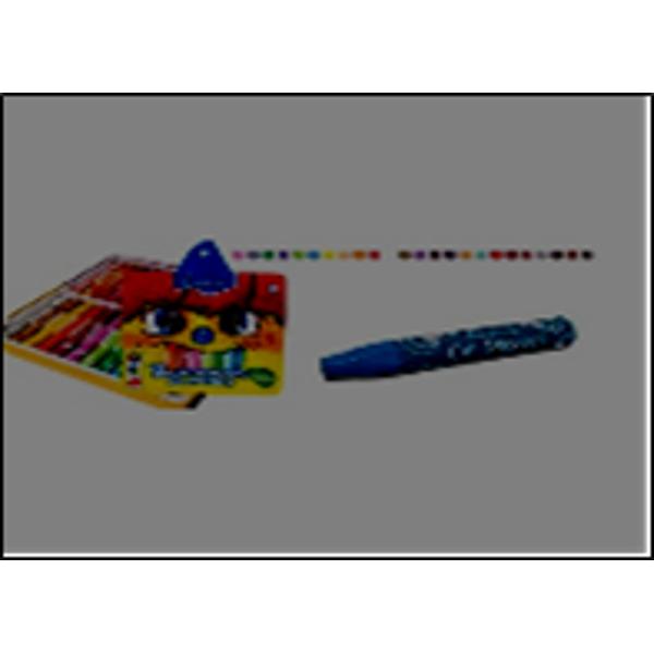 Creioane cerate colorate - Set de 24 culori - Diametru grif 100 mm - Lungime 750 mmNu sunt recomandate copiilor cu virsta sub 3 ani