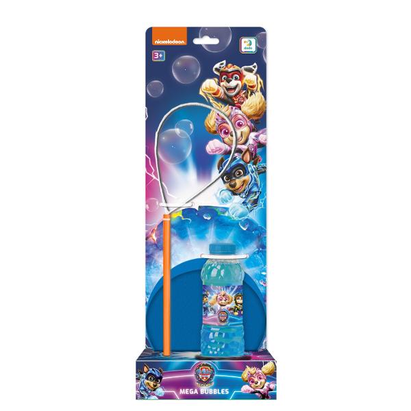 Patrula Catelusilor Mighty Heroes Baloane De Sapun Mega Bubbles 450Ml DD200514 Scufundati-va intr-o lume a distractiei cu baloanele de sapun Patrula Catelusilor Copiii pur si simplu adora sa se joace cu aceste bule care le aduc o distractie si o bucurie incredibile Lasati-i pe cei mici sa se cufunde in lumea minunata a jocului cu baloanele de sapun Patrula Catelusilor si vedeti-i cum se distreaza si zambesc Instructiuni turnati o cantitate mica de solutie intr-un bol Introduceti sfoara in lichid Ridicati incet batul si asigurati-va ca membrana solutiei de sapun