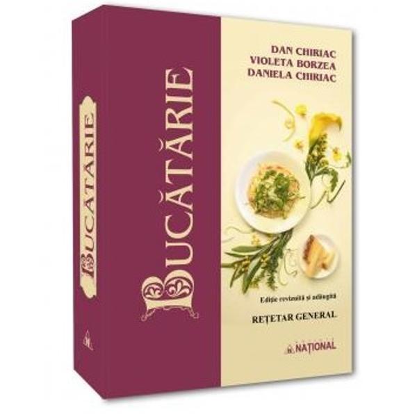 Aceasta culegere de re&539;ete este inspirata din bucataria tradi&539;ionala româneasca dar cuprinde &537;i re&539;ete specifice bucatariei interna&539;ionale Ineditul acestei car&539;i consta în modalitatea de prezentare a re&539;etelor menite sa vina atât în ajutorul persoanelor specializate în acest domeniu cât &537;i al celor care doresc sa se ini&539;ieze în arta culinara Fiecare re&539;eta 