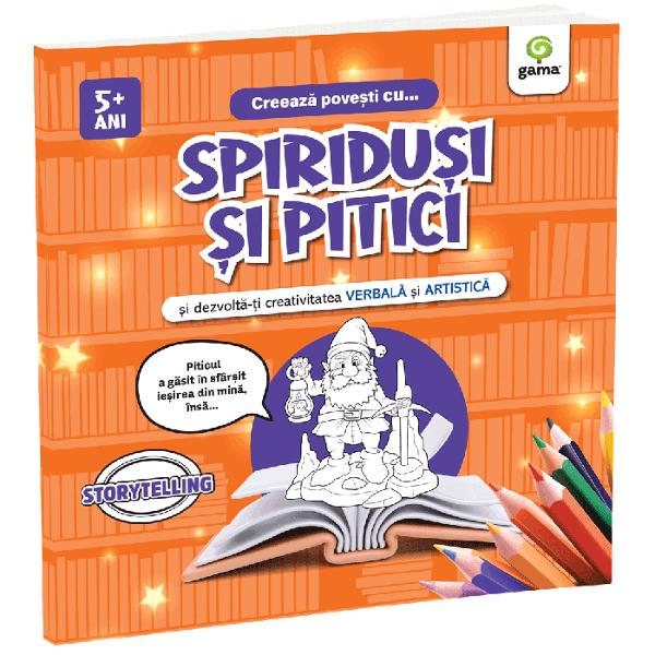 Crezi ca ai o imaginatie bogataHai sa vedem Colectia Creeaza povesti cu a fost special gândita pentru a dezvolta atât creativitatea si simtul cromatic cât si imaginatia împreuna cu abilitatea de a compune povestiColoreaza desenele si continua aventurile personajelor de povesteScrie-le sau înregistreaza-le si împartaseste-le parintilor colegilor sau prietenilor apoi afla parerea lor Care este cea mai 