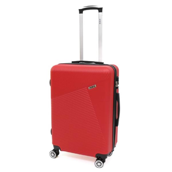  Trolerul spinner are 4 roti  ce permit deplasarea pe orice directie fara a fi nevoie de inclinare Este confectionat din material ABS super usor flexibil si rezistent Sistemul de inchidere cu cifru al trolerului ofera siguranta lucrurilor tale iar sistemul trolley este ajustabil pe inaltimeInteriorul este captusit in intregime si are curele elastice pentru fixarea hainelorManerul superior si cel lateral sunt retractabile si captusite pe 