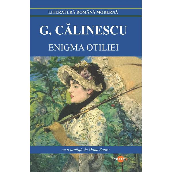 Enigma Otiliei-George CalinescuIn literatura romana Enigma Otiliei trece drept cel mai notabil roman balzacian atat ca influenta cat si ca referinta Doar ca in aceasta raportare la Balzac G Calinescu schimba oarecum regula jocului prin exagerare Intoarcerea la balzacianism nu este una inocenta in linie dreapta ci una complicata in spirala presupunand o reactivare ingenioasa a arheologiei literare Astfel Enigma 
