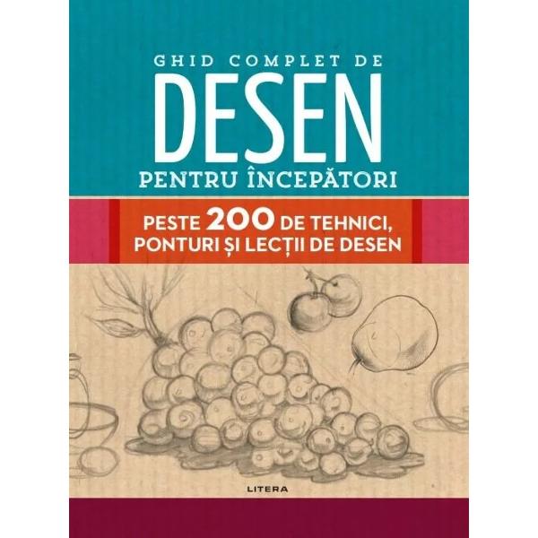 Ghid complet de desen pentru incepatori Peste 200 de tehnici ponturi si lectii de desenOferind ponturi utile si lectii usor de urmarit pas cu pas ghid complet de desen pentru incepatori este ajutorul perfect pentru artistii care doresc sa isi rafineze stilul si tehnicile de desen Ghid complet de desen pentru incepatori este un indrumar cuprinzator pentru desenarea unei game extinse de subiecte incluzand oameni animale 