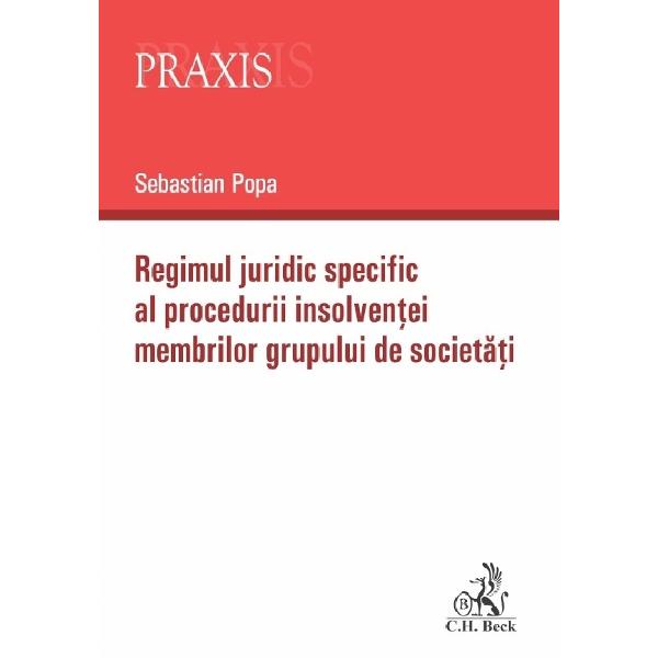 Regimul juridic specific al procedurii insolventei membrilor grupului de societatiLucrarea prezinta o analiza detaliata si structurata in ceea ce priveste procedura insolventei membrilor grupului de societatiRegimul juridic al insolventei in cadrul grupurilor de societati reprezinta o analiza complexa cu fundament doctrinar si deschidere catre aplicabilitatea practica a uneia dintre cele mai dinamice si provocatoare realitati ale dreptului afacerilor 