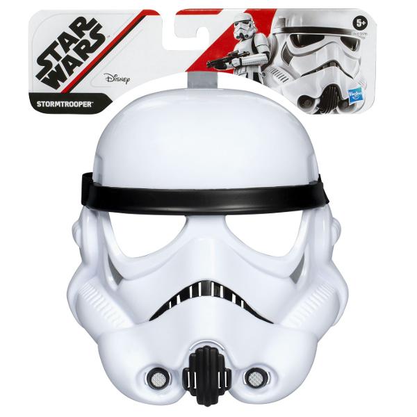Star Wars Masca Personajul Stormtrooper G0756_G1431 Transforma-te in eroii preferati din Razboiul stelelor cu aceste masti Aceste jucarii Razboiul stelelor pentru joc pe roluri se potrivesc confortabil si au curele reglabile pentru majoritatea capetelor copiilor Aceste masti reprezinta un cadou Razboiul stelelor extraordinar pentru fanul din viata ta si sunt completarea perfecta pentru un costum pentru joc pe roluri inspirat de Razboiul stelelor Cauta si mai multe jucarii Razboiul stelelor pentru joc pe roluri inspirate de personajele