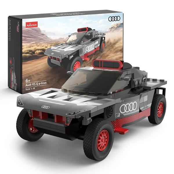 Masinuta Construibila Audi Rs Q E Tron Scara 1 La 30 Ras10120 Setul de caramizi de constructie RASTAR Audi RS Q E-Tron este o jucarie versatila si captivanta care se adreseaza unei game largi de entuziasti oferind o experienta de constructie detaliata si captivanta si un model perfect proportionat pentru expunere Cadou ideal pentru toate varstele Recomandat pentru varstele de 6 ani si peste acest set de constructie este perfect atat pentru fanii Audi cat si pentru colectionarii adulti oferind o experienta distractiva si educativa ce imbunatateste