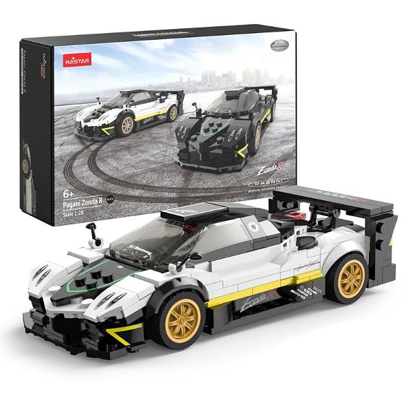 Masinuta Construibila Pagani Zonda R Scara 1 La 28 Ras93900 Kitul de constructie Pagani Zonda R de la Rastar este o jucarie spectaculoasa si creativa ideala pentru copiii de peste 6 ani care adora sa construiasca si sa exploreze lumea supermasinilor Inspirat de celebrul model de curse Pagani Zonda R acest set contine piese din plastic de inalta calitate care permit asamblarea unei replici fidele la scara 128 cu detalii realiste si design sportiv Masinuta rezultata este impresionanta prin aspectul sau agresiv elementele aerodinamice si culorile