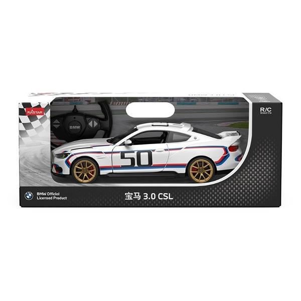 Masina Cu Telecomanda Bmw 3 0 Csl Scara 1 La 14 Ras92800 Copilul dumneavoastra se poate juca in voie cu masina cu telecomanda BMW 3 0 CSL scara 1 la 14 oferita de brandul international Rastar Nicio cursa nu este imposibil de castigat cu acesta masinuta replica oficiala cu licenta a modelului original construita cu mare atentie la detalii Masinuta are proportiile ideale pentru momente pline de distractie si amuzamentMasinuta functioneaza pe frecventa de 24GAlimentarea se face astfel pentru masinuta sunt necesare 5 baterii tip AA iar pentru